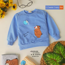 Load image into Gallery viewer, Ls Sweater Greedy Bear