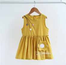 Load image into Gallery viewer, Ls Dress Miami Sunny Flower Cute