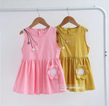 Load image into Gallery viewer, Ls Dress Miami Sunny Flower Cute