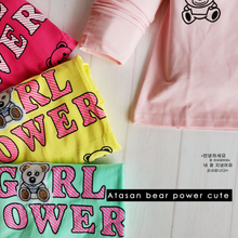 Load image into Gallery viewer, LS Atasan Bear Power Cute