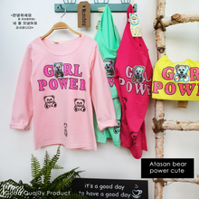 Load image into Gallery viewer, LS Atasan Bear Power Cute