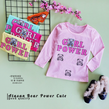 Load image into Gallery viewer, LS Atasan Bear Power Cute