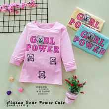 Load image into Gallery viewer, LS Atasan Bear Power Cute