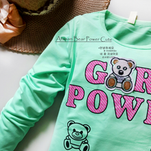 Load image into Gallery viewer, LS Atasan Bear Power Cute