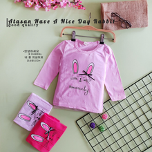 Load image into Gallery viewer, LS Atasan Have A Nice Day Rabbit