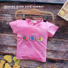 Load image into Gallery viewer, LS Atasan Hello Bird Summer