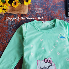 Load image into Gallery viewer, LS Atasan Kitty Wanna Fish