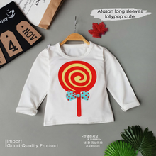 Load image into Gallery viewer, LS Atasan Long Sleeve Lollypop Cute