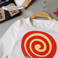 Load image into Gallery viewer, LS Atasan Long Sleeve Lollypop Cute