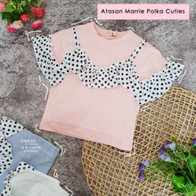 Load image into Gallery viewer, LS Atasan Marrie Polka Cuties