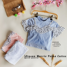 Load image into Gallery viewer, LS Atasan Marrie Polka Cuties