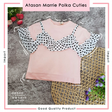 Load image into Gallery viewer, LS Atasan Marrie Polka Cuties