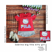 Load image into Gallery viewer, LS Atasan Sabrina Big Filla Kitty Girl