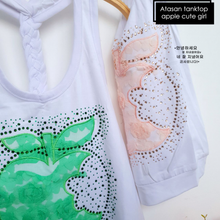 Load image into Gallery viewer, LS Atasan Tanktop Apple Cute Girl