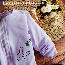 Load image into Gallery viewer, LS Cardigan Carrot Timmy Cute