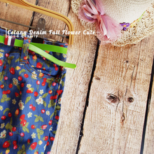 Load image into Gallery viewer, LS Celana Denim Full Flower Cute