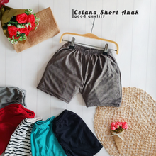 Load image into Gallery viewer, LS Celana Short Anak (Bahan Spandek Jersey)