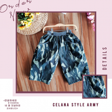 Load image into Gallery viewer, LS  Celana Style Army