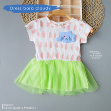 Load image into Gallery viewer, LS Dress Bora Cloudy