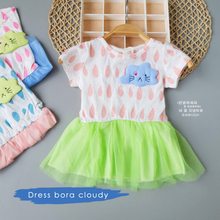 Load image into Gallery viewer, LS Dress Bora Cloudy