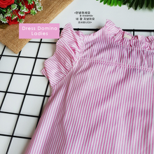 Load image into Gallery viewer, LS Dress Domino Ladies
