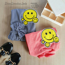 Load image into Gallery viewer, LS Dress Dotonburi Smile