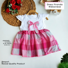 Load image into Gallery viewer, LS Dress Firanda Ribbonese