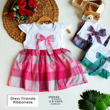Load image into Gallery viewer, LS Dress Firanda Ribbonese