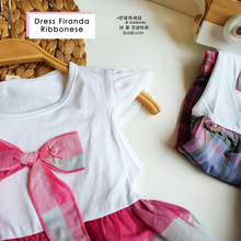 Load image into Gallery viewer, LS Dress Firanda Ribbonese