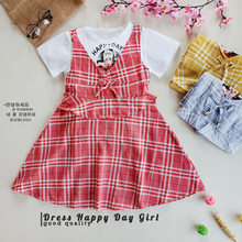 Load image into Gallery viewer, LS Dress Happy Day Girl