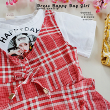 Load image into Gallery viewer, LS Dress Happy Day Girl