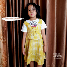 Load image into Gallery viewer, LS Dress Happy Day Girl