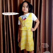 Load image into Gallery viewer, LS Dress Happy Day Girl