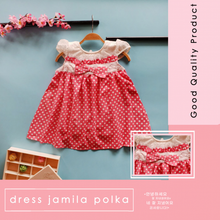 Load image into Gallery viewer, LS Dress Jamila Polka
