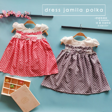 Load image into Gallery viewer, LS Dress Jamila Polka