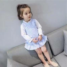 Load image into Gallery viewer, LS Dress Kiddie Lovely Posh