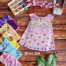 Load image into Gallery viewer, LS Dress Lily (Tidak Diobras, Bahan Katun)