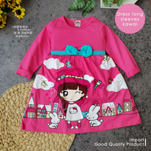 Load image into Gallery viewer, LS Dress Long Sleves Kawai