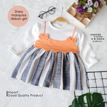 Load image into Gallery viewer, LS Dress Marquisa Ribbon Girl