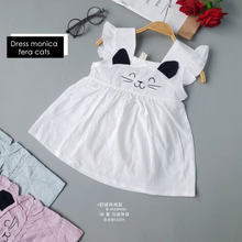 Load image into Gallery viewer, LS Dress Monica Fera Cats