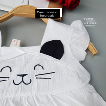 Load image into Gallery viewer,  LS Dress Monica Fera Cats