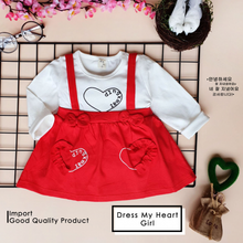 Load image into Gallery viewer, LS Dress My Heart Girl