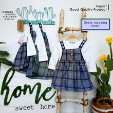 Load image into Gallery viewer, LS Dress Rosyana Bear Cute