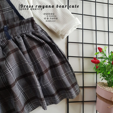 Load image into Gallery viewer, LS Dress Rosyana Bear Cute