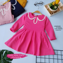 Load image into Gallery viewer, LS Dress Sassy Merry Chunyang
