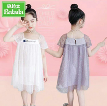 Load image into Gallery viewer, LS Dress Starlight Glitter Cute