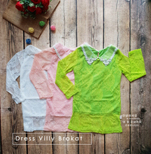 Load image into Gallery viewer, LS Dress Villy Brokat