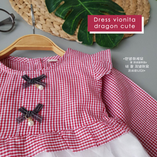 Load image into Gallery viewer, LS Dress Vionita Dragon Cute