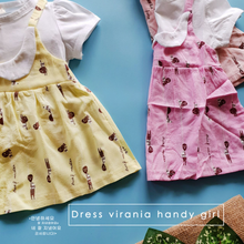 Load image into Gallery viewer, LS Dress Virania Handy Girl