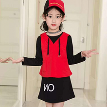Load image into Gallery viewer, LS Hodie Dress Nonie Cute
